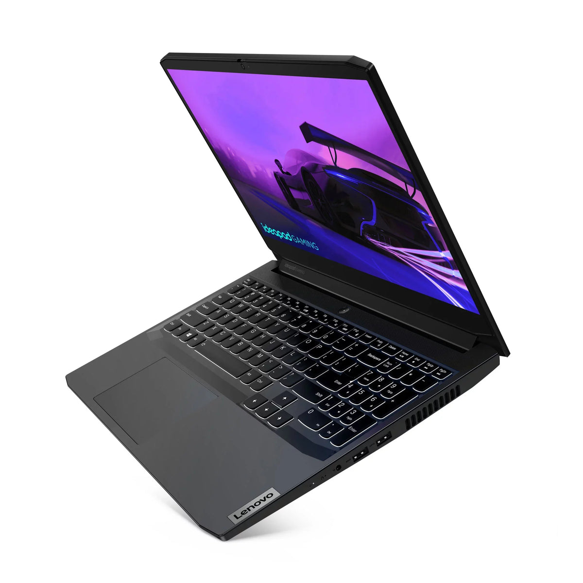 Lenovo IdeaPad Gaming 3 15IHU6 82K1 - 180-degree hinge design - Intel Core i7 11370H / 3.3 GHz - Win 11 Home - GF RTX 3050 - 8 GB RAM - 256 GB SSD + 1 TB HDD shingled magnetic recording (SMR) - 15.6" IPS 1920 x 1080 (Full HD) @ 120 Hz - Wi-Fi 6 - sh