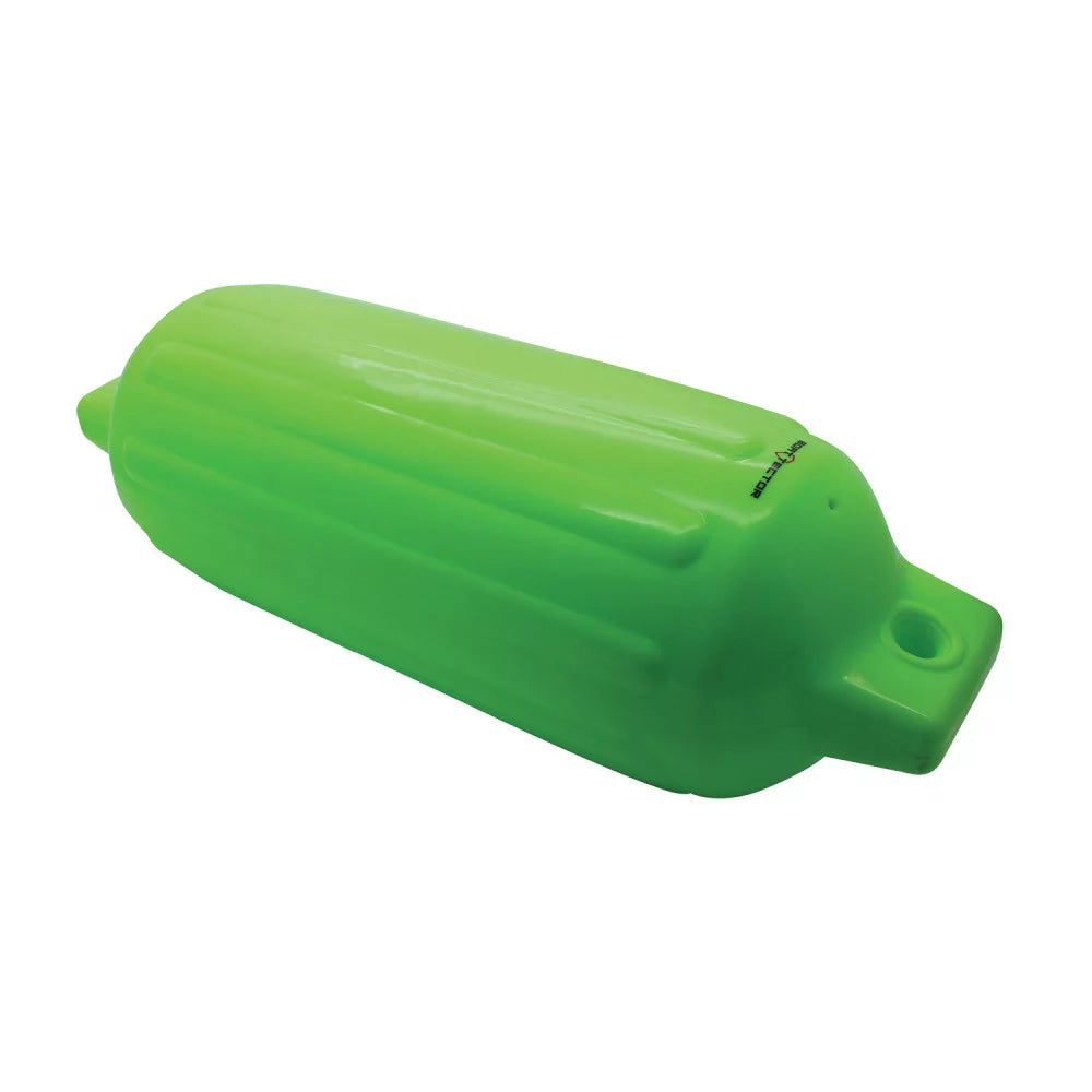Extreme Max 3006.7706 BoatTector Blow-up Fender - 8.5" x 27", Neon Green