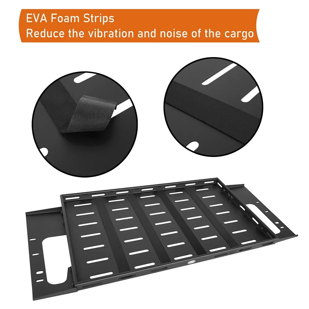 Hooke Road Rear Cargo Rack Storage Basket for 2021 2022 2023 Ford Bronco 4 Door Hardtops