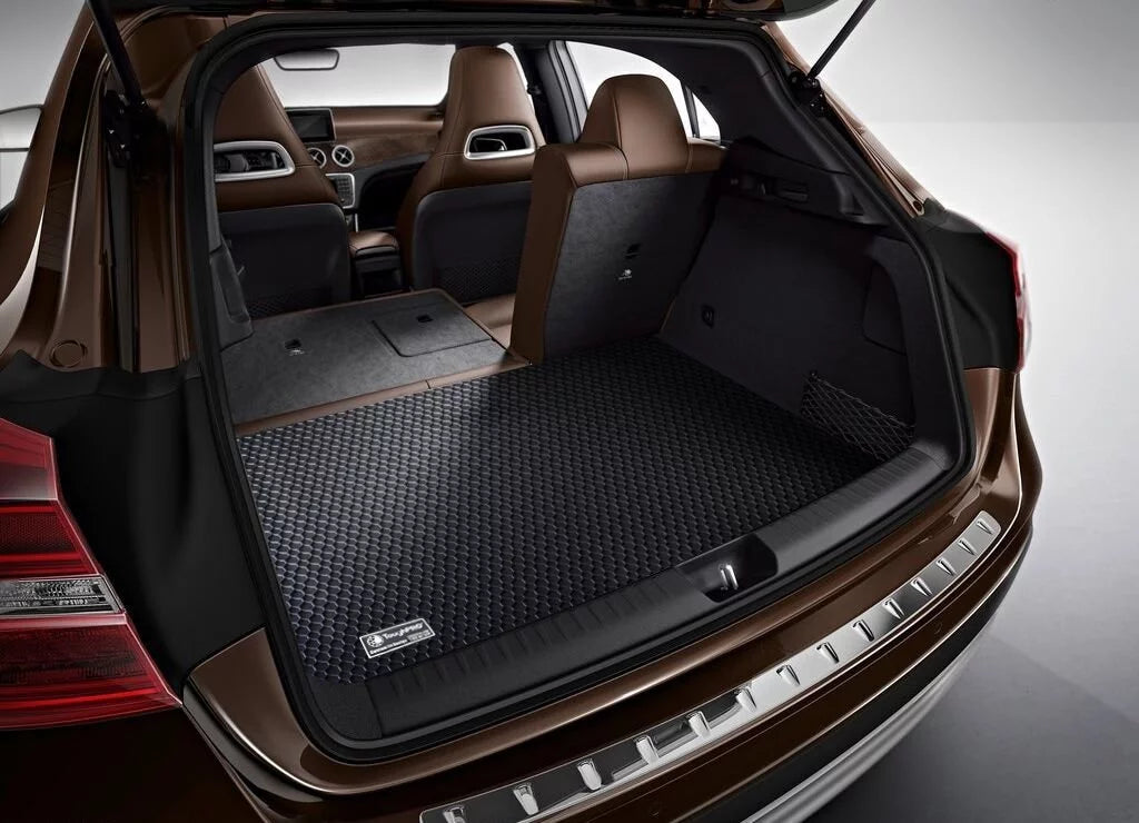 ToughPRO - Trunk Mat Compatible with HONDA Accord - All Weather Heavy Duty (Made in USA) - Black Rubber - 2013