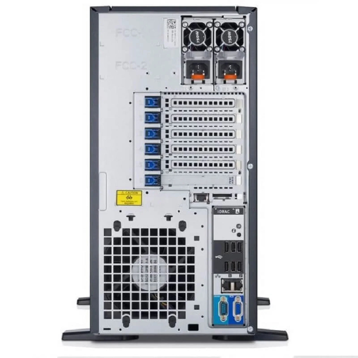 Used Dell PowerEdge T430 8 x 3.5" Hot Plug 2x E5-2630 V3 Eight Core 2.4Ghz 192GB H330
