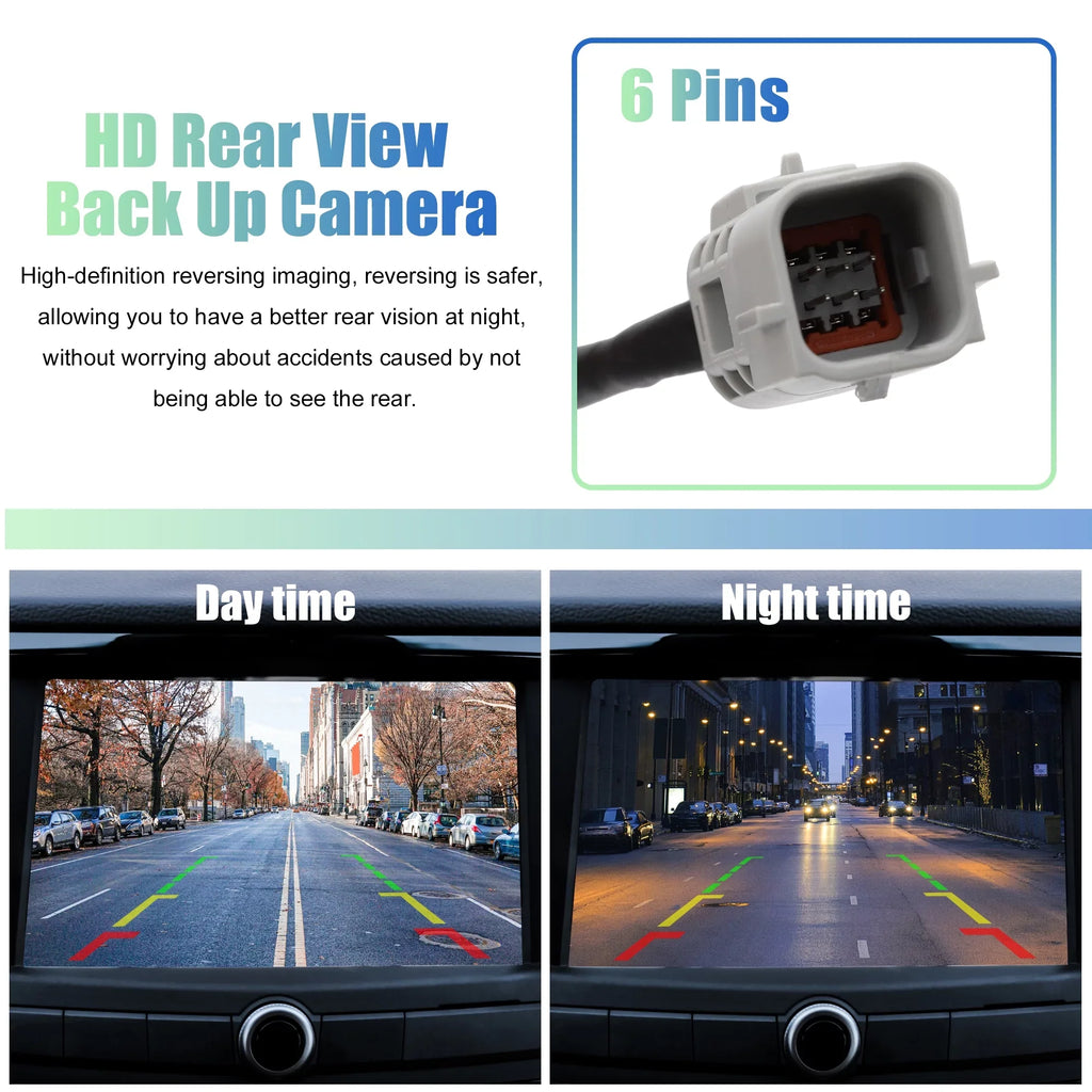 Car Rear View Backup Camera Parking Reverse Back Up Camera Waterproof 23205689 Replace for Cadillac SRX 2010-2016
