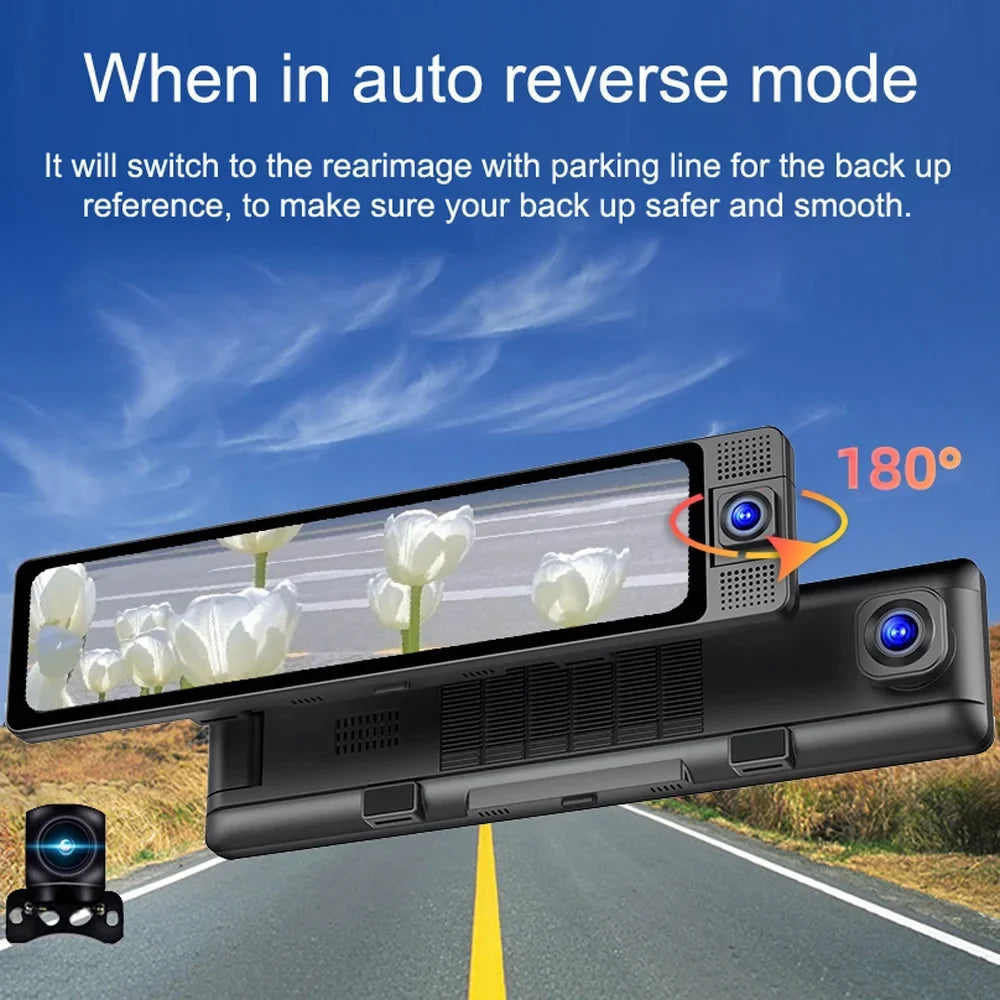 OWSOO Dashcam Car Video Recorder, Wide Angle Camcorder, WiFi Interconnection, Auto Safety Recorder