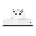 Microsoft Xbox One S 1TB All-Digital Edition Console (Disc-free Gaming), White, NJP-00024