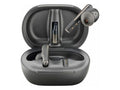 Poly Voyager Free 60+ UC Earset - Stereo - True Wireless - Bluetooth - 98.4 ft - 20 Hz - 20 kHz - Earbud - Binaural - In-ear - Carbon Black