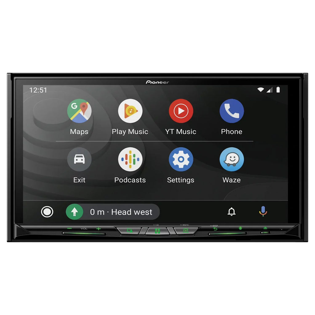 Restored Premium Pioneer AVIC-W6600NEX 6.2" DVD Navigation AV Receiver (Refurbished)