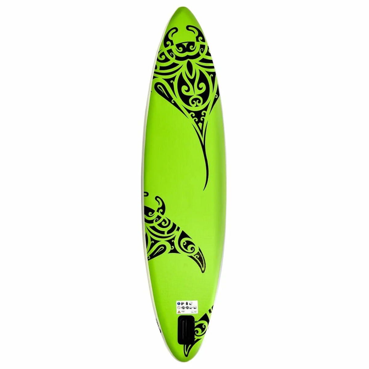Dcenta Air-filled Paddleboard Set Beach Surfing Board with Oar, Fin, Hand Pump, Kit and Carrying Bag Surfboard for Adults 120.1 x 29.9 x 5.9 Inches (L x W x H)