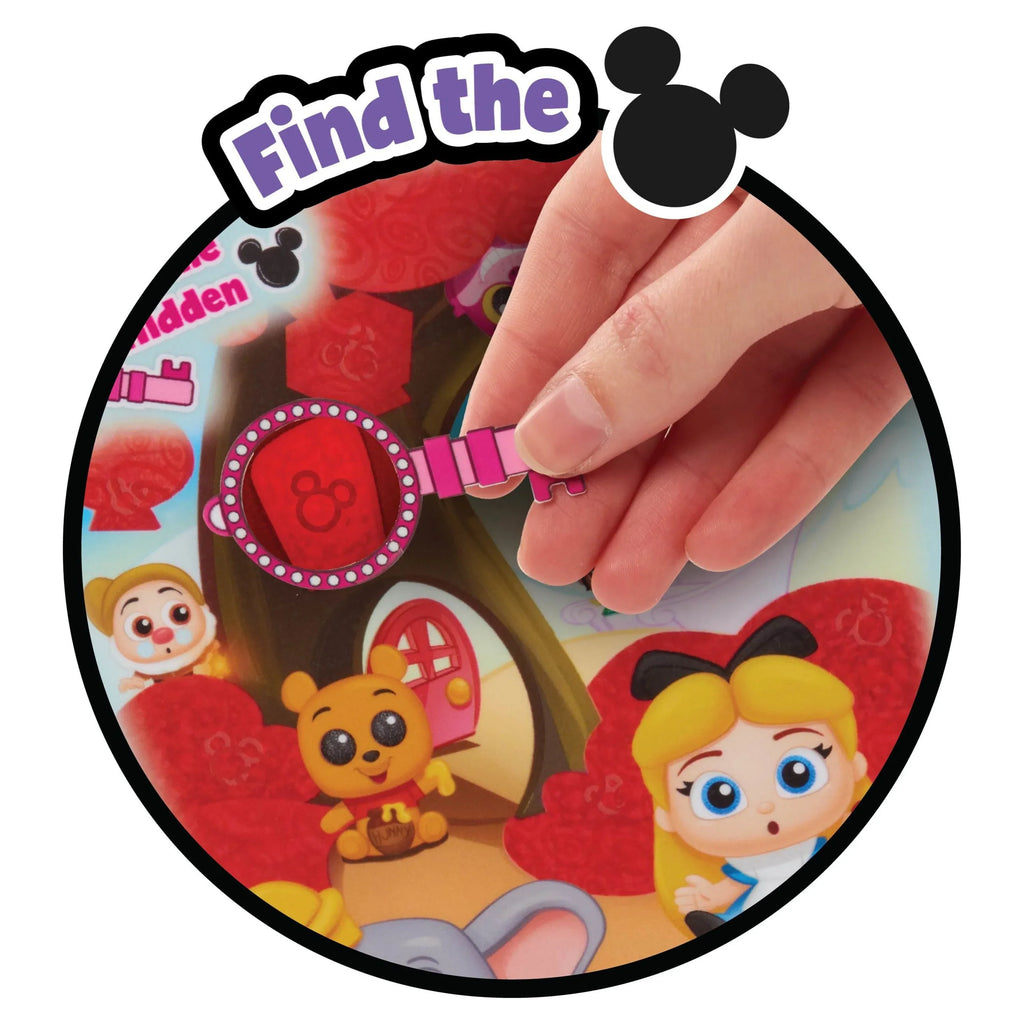 Disney Doorables Multi Peek Series 6 Jeweled Disney Princess Characters, Includes 5, 6, or 7 Collectible Mini Figures, Styles May Vary, Officially Licensed Kids Toys for Ages 5 Up, Gifts and Presents
