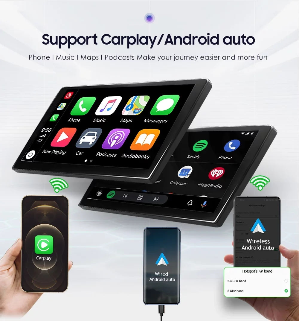 For Mitsubishi Lancer 2007 2008 2009 2010 2011 2012 Android 12 Wifi 2+32GB Car Stereo Radio CarPlay GPS Navigation Player