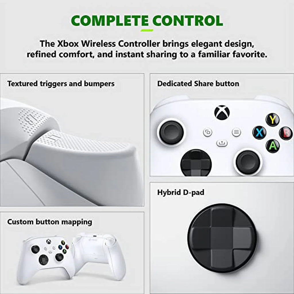 Pre-Owned MICROSOFT XBOX SERIES S 512GB GAME CONSOLE RRS-00001 - WHITE (Refurbished)