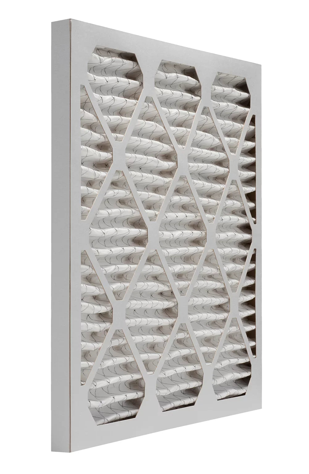 Aerostar 25x25x1 MERV 8, Pleated Air Filter, 25x25x1, Box of 6, Made in the USA