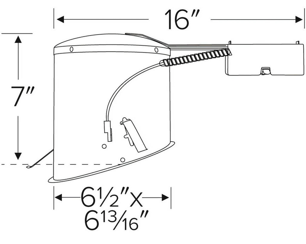 Elco Lighting Remodel IC Recessed Housing