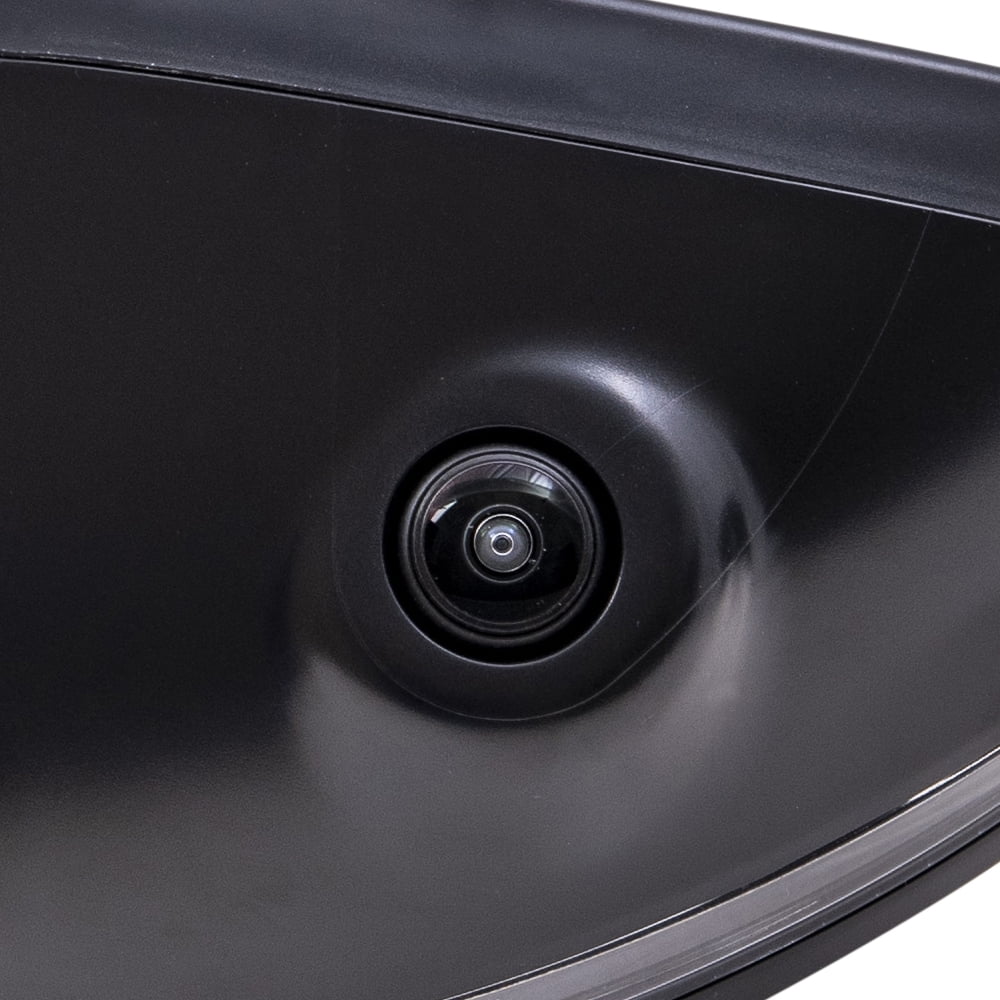 Brock Aftermarket Replacement Passenger Right Power Mirror With Heat-Signal-Camera Finish To Match Black Compatible With 2020-2021 Nissan Sentra