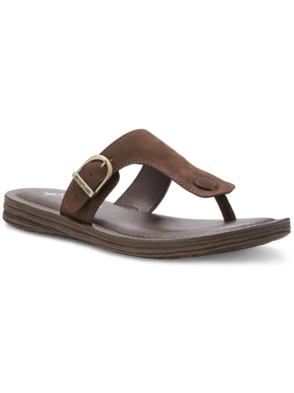 Eastland Womens Emilia Slip-On Slides Thong Sandals