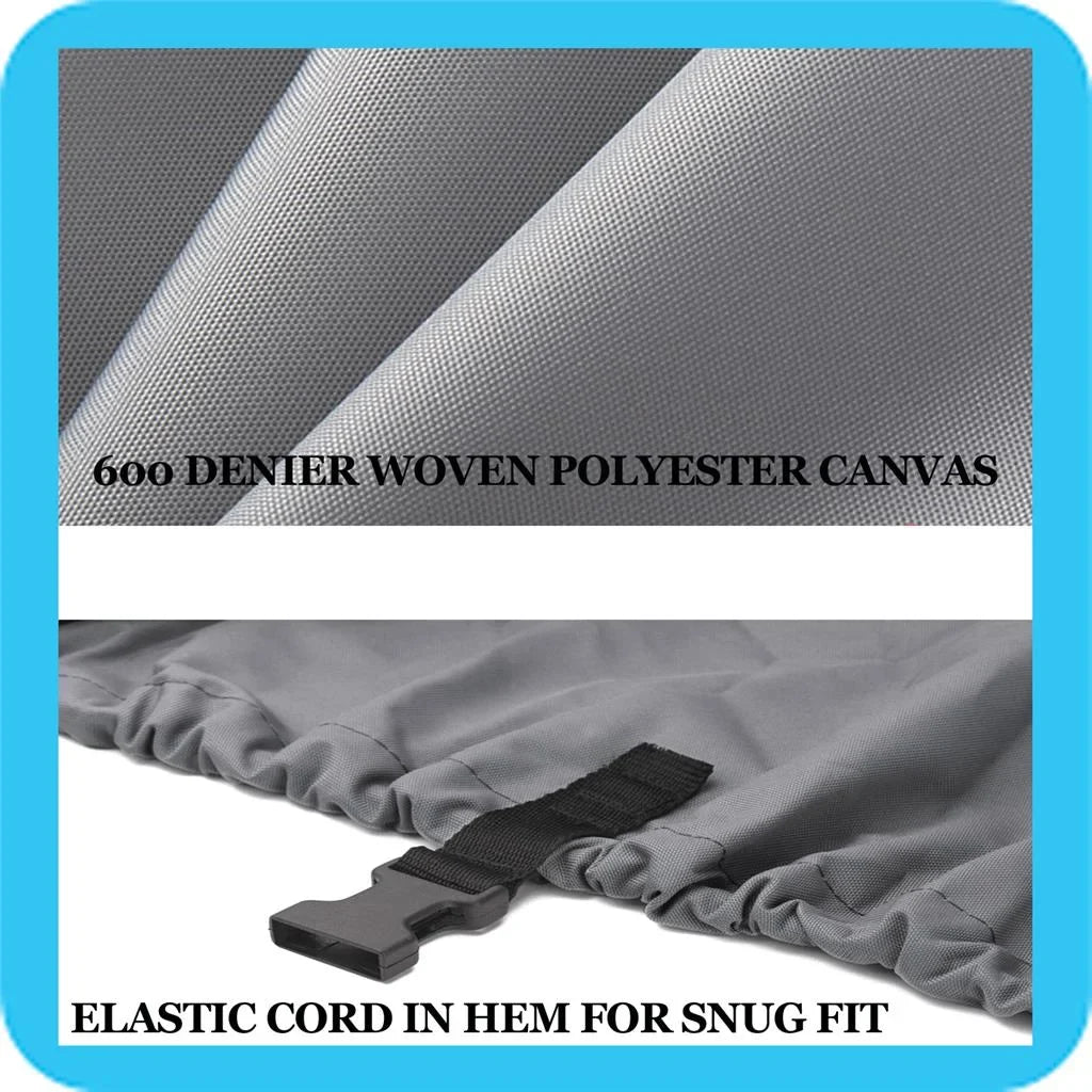 BOAT COVER Compatible for NORTH RIVER SEAHAWK 21' O/B COVERED AS I/O 2013-2015 STORAGE, TRAVEL, LIFT