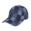 Haiem Blue Gingham Buffalo Check Baseball Cap Dad Hat Cotton Soft Adjustable Fashion Hats for Men Women Unisex Style Headwear