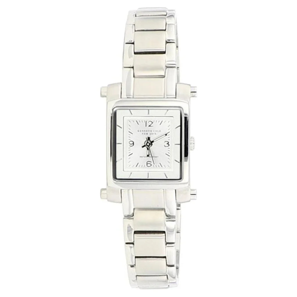 KC6033 Women's Dress Silver Steel Bracelet Analog Watch NIB