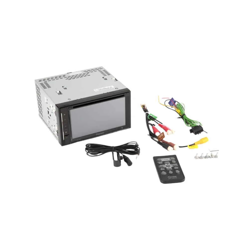 KIT4796 Bundle for 2005-2009 Pontiac G6 W/ Pioneer AVH-241EX Double DIN Car Stereo with Bluetooth/Backup Camera/Installation Kit/in-Dash DVD/CD AM/FM 6.2" Touchscreen Digital Media Receiver