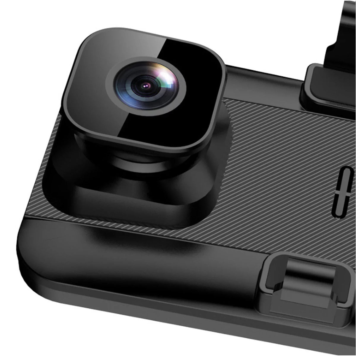 Car Rear View Mirror Camera Dual Dash Cam DVR Video Recorder Driving Recorder with Night Vision Panoramic Rearview Mirror with 4K 12" Full Touch Screen