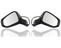 Door Mirror - Compatible/Replacement for '19-21 Toyota RAV4/Hybrid LE/North American Built - Non-Heated, Without Signal & Puddle Lamp & Blind Spot & Camera - Textured - Pair Set 879100R261, 879400R261