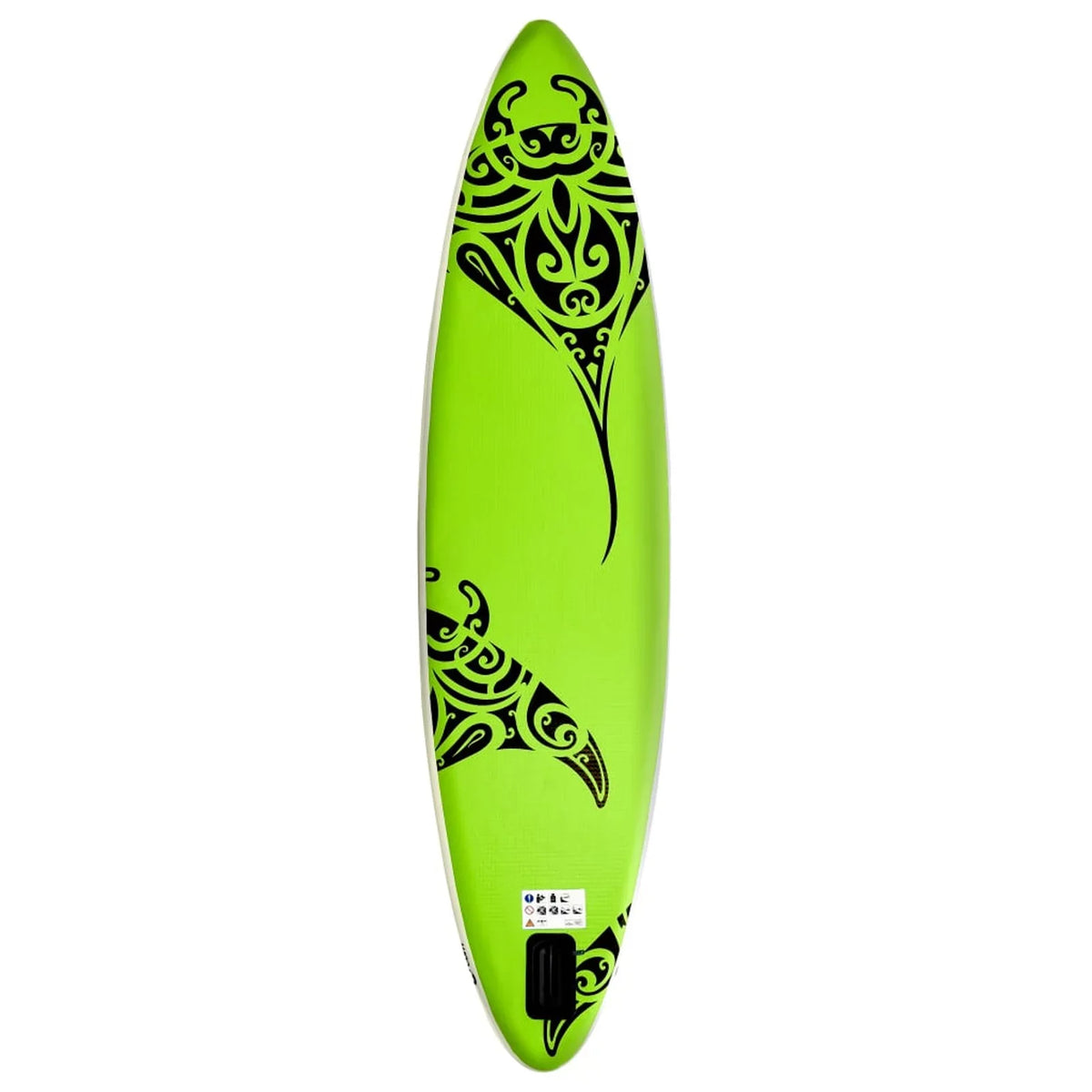 Walmeck Blow-up Paddleboard Set 126"x29.9"x5.9" Green