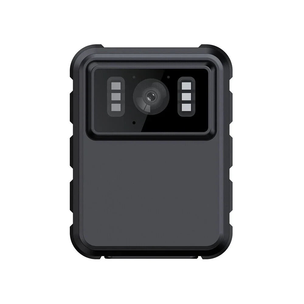 JLLOM Night Vision Camcorder - Mini Police Body Camera with 1080P Audio Video DVR and HD 2k Recording