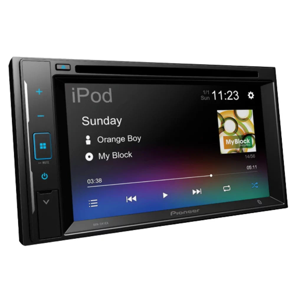 KIT4796 Bundle for 2005-2009 Pontiac G6 W/ Pioneer AVH-241EX Double DIN Car Stereo with Bluetooth/Backup Camera/Installation Kit/in-Dash DVD/CD AM/FM 6.2" Touchscreen Digital Media Receiver
