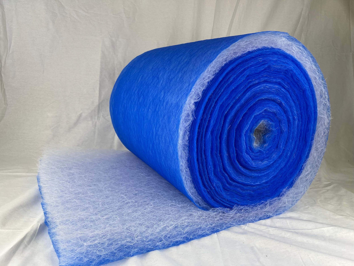 wioboy Coat Enclosure Exhaust Filter Roll, 25"x 300 ft, Spray Room Filter, Fiberglass Spray Arrestor(18 Gram)