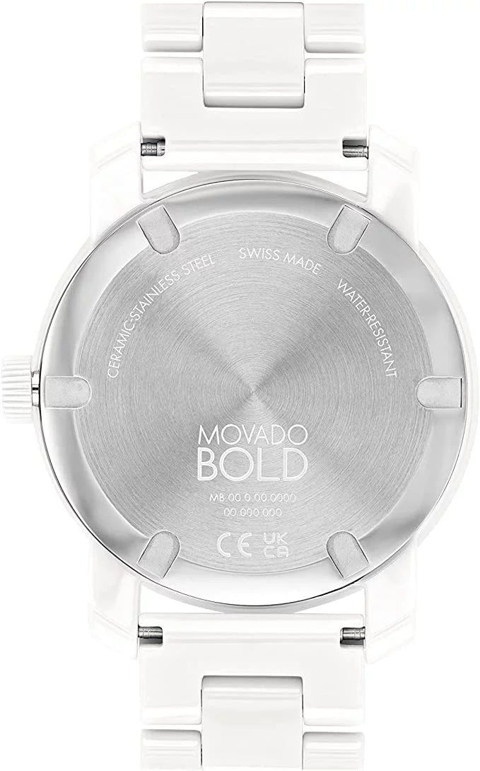 Movado Women's Bold Ceramic Swiss Quartz Watch