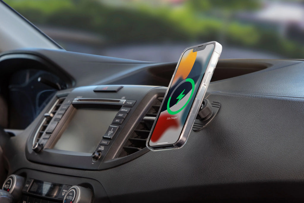 Scosche MPMSODVM MagicMount Pro MS 4in1 Magnetic Dash/Windshield/Vent Mount Comp w/ iPhone 15/14/13