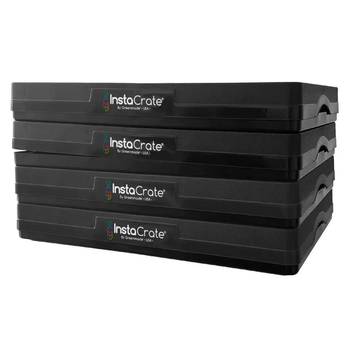 Greenmade InstaCrate Collapsible Storage Bins, 4-pack