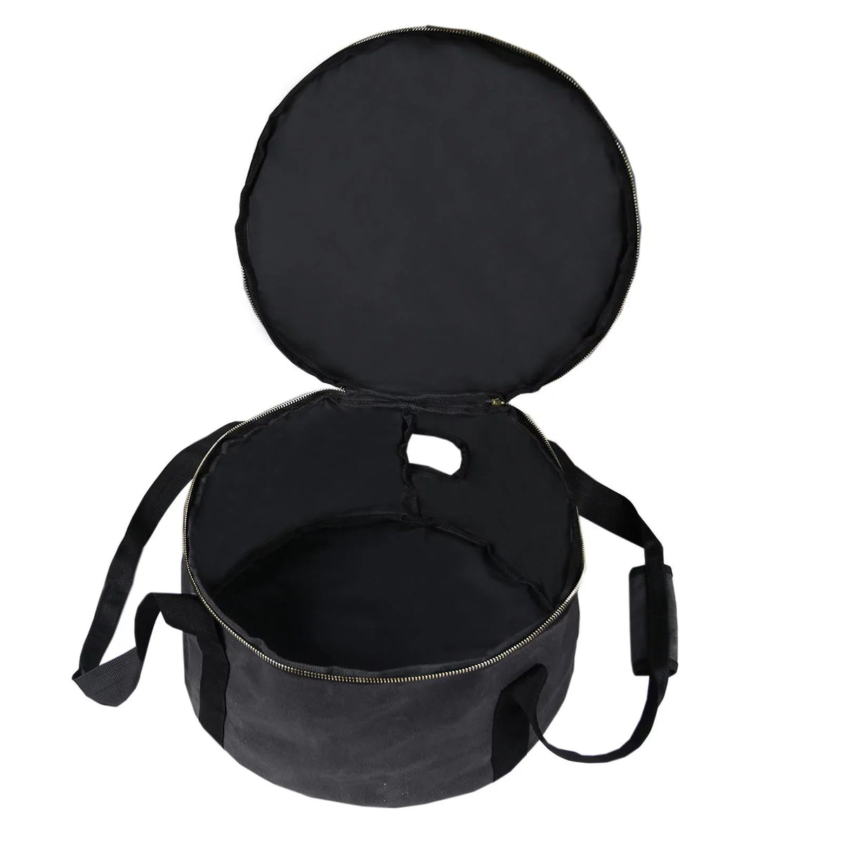 Durable Storage Bag Dutch Oven Container Cookware 12" Multipurpose Handbag Carry Bag for BBQ Camping ,Outdoor Activities ,Fishing Accessories - Gray