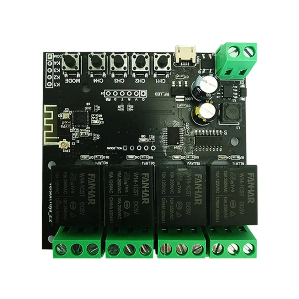 WiFi Relay Tuya Smart Switch Module 12V Smart life APP Remote Control Timer DIY Inching Self-Locking Work with Alexa Google Home