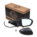 Brock Aftermarket Replacement Passenger Right Power Mirror With Heat-Signal-Camera Finish To Match Black Compatible With 2020-2021 Nissan Sentra