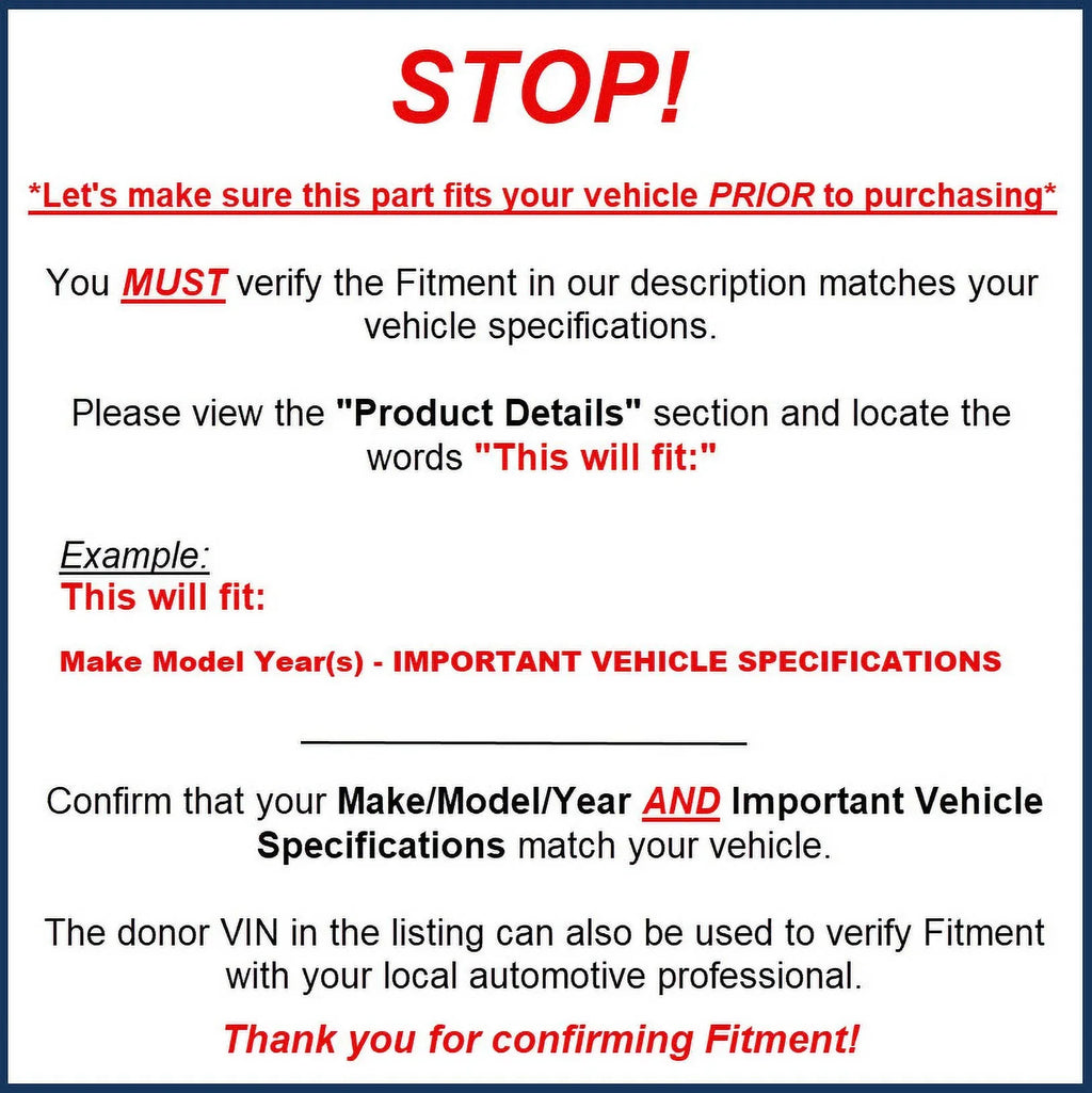 Pre-Owned 2018 2019 Volkswagen Atlas Black Center Console w/ 2 Rear USB Ports OEM LKQ (Good)