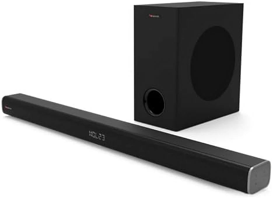 Open Box Nakamichi Apollo 220 2.1 Dolby Audio SOUNDBAR - BLACK