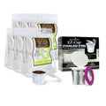 Perfect Pod EZ-Cup 2.0 Stainless Steel Refillable K Cup Pod Metal Filter + 325ea EZ-Cup 2.0 100% Disposable Compostable Coffee Paper Filters for Reusable Keurig & Single Serve Coffee Makers