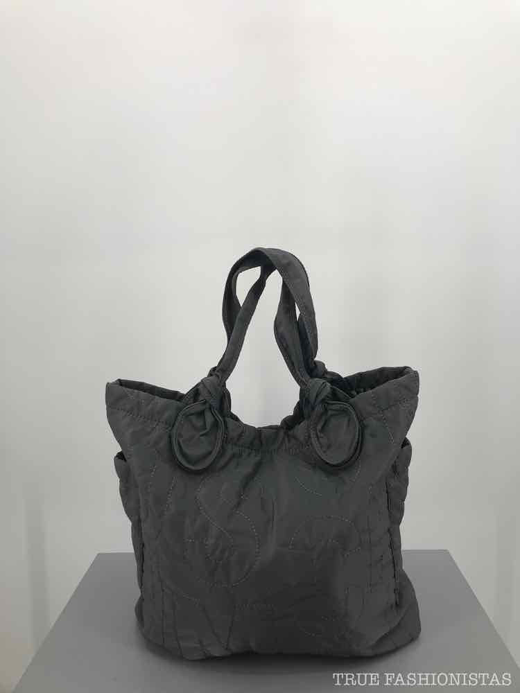 Pre-Owned Marc By Marc Jacobs Grey Monogram Tote Tote Bag