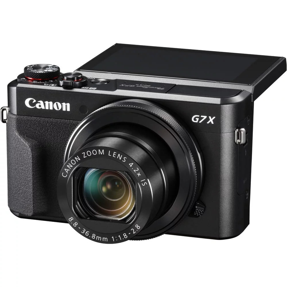 Canon PowerShot G7 X Mark II Digital Camera (1066C001) + 64GB Card + More