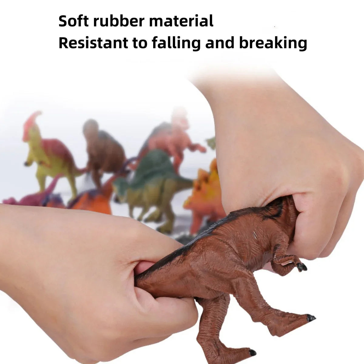 Imoment Jumbo Dinosaur Toys for Kids,Large T-Rex Toys for Dinosaur Lovers, Dinosaur Toys for Boys Girls Kids 3-7 Years Old,68PCS