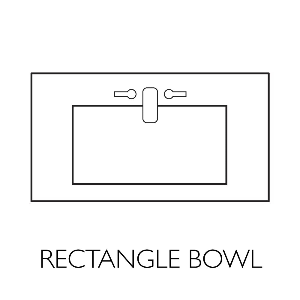 Design House 557678-WHT 61-inch Camilla Cultured Marble Centerset Mount Rectangle Double Bowl Vanity Top with Integrated Backsplash, Solid White