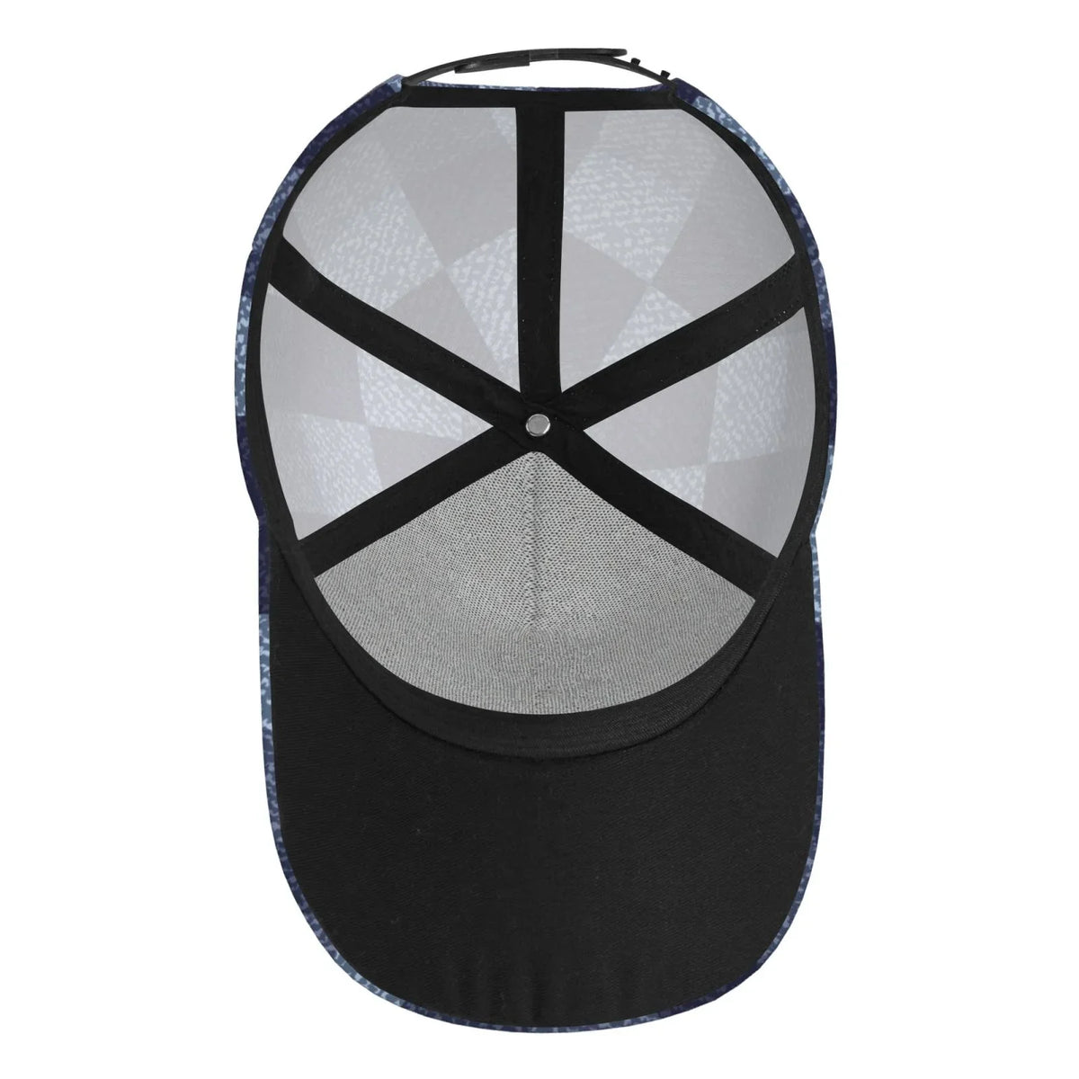 Haiem Blue Gingham Buffalo Check Baseball Cap Dad Hat Cotton Soft Adjustable Fashion Hats for Men Women Unisex Style Headwear