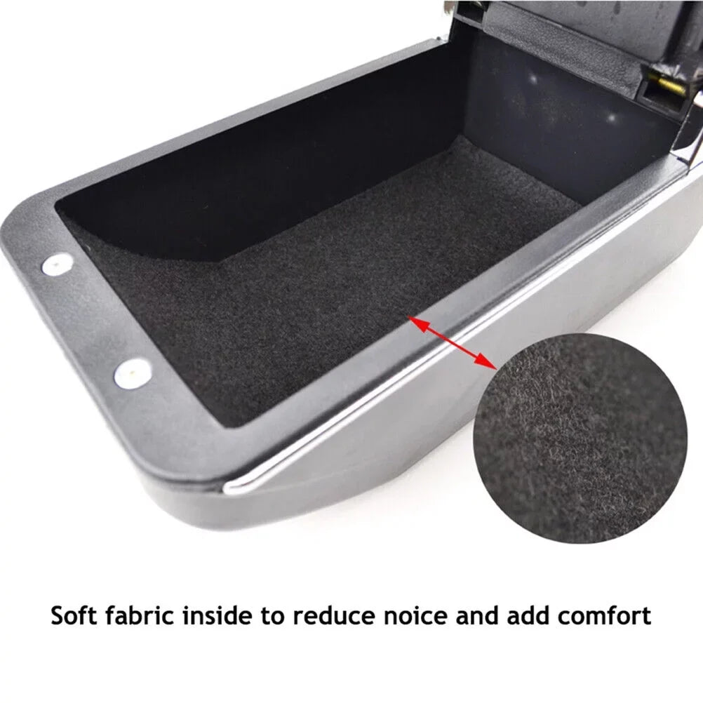 Armrest Parts For Ford Fiesta 2011-2019 Console Storage Box Arm Rest Cup Holder