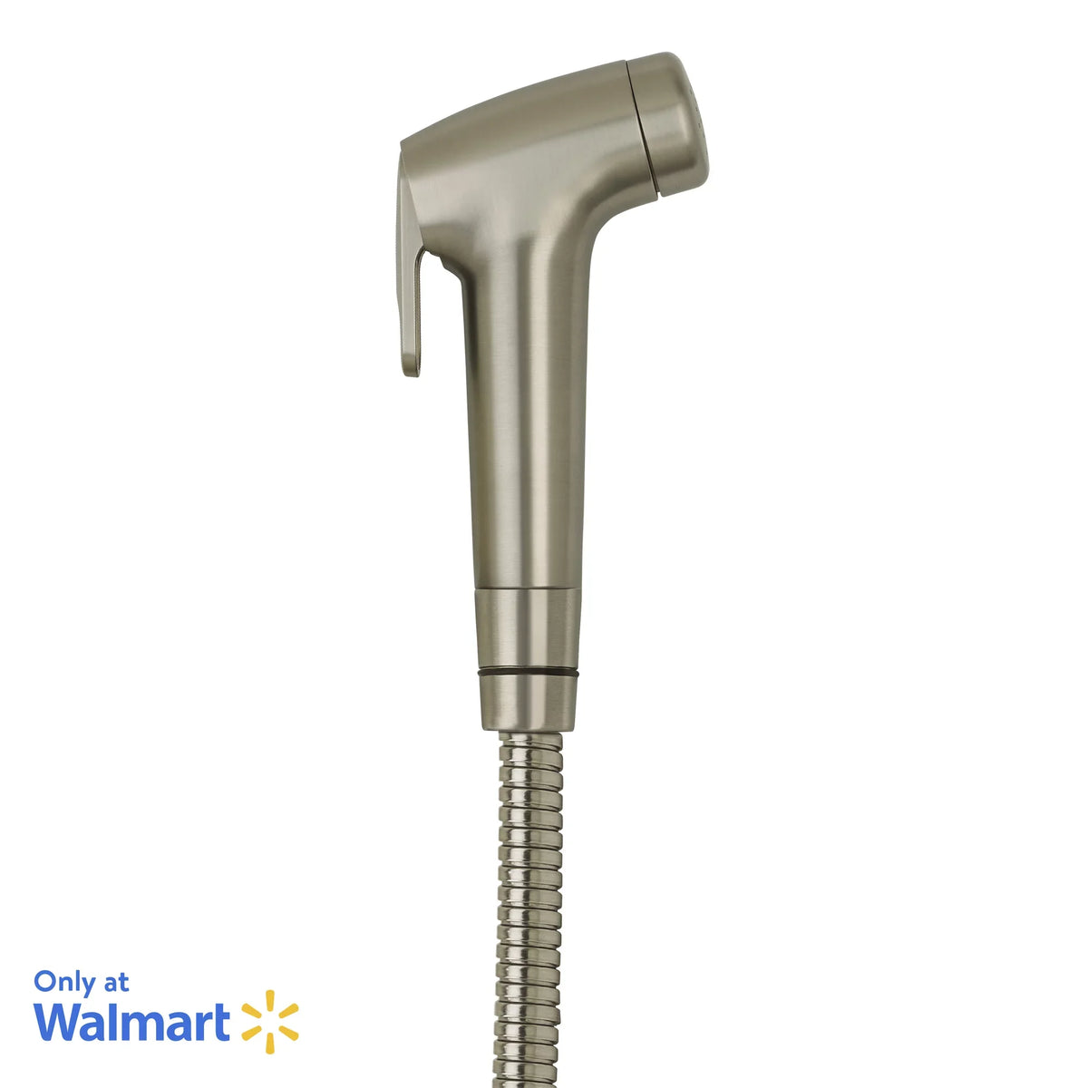 Brondell Rinslet Hand-Held Bidet in Brushed Nickel Finish, Silver