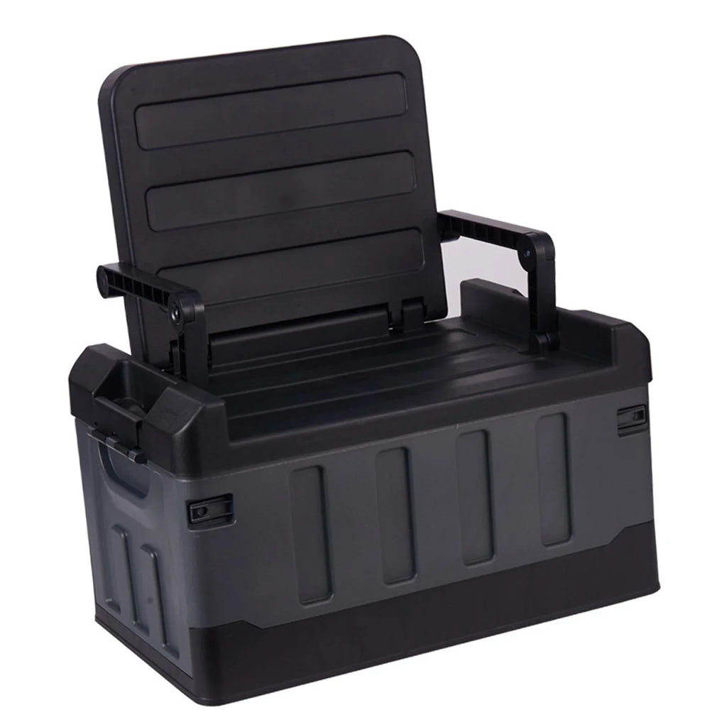 Car Trunk Organizer Portable Car Boot Storage Organiser for Cars SUV Cooking Black