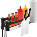 Griddle Caddy for Blackstone 28"/36" Griddles BBQ Griddle Storage Container for Grilling Utensils Designed for Char-Broil