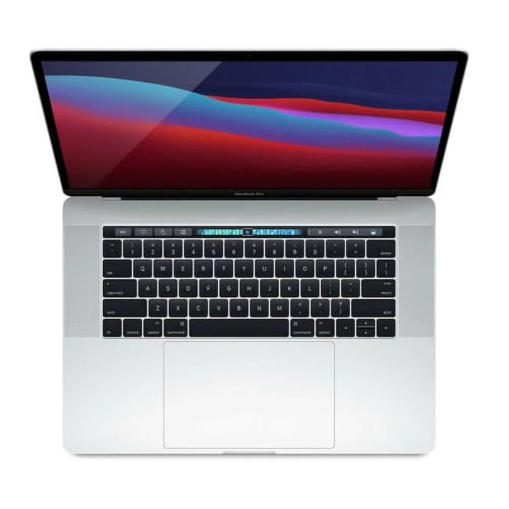 Pre-Owned Apple MacBook Pro Laptop Core i7 2.2GHz 16GB RAM 512GB SSD 15" Silver MR962LL/A (2018) Refurbished - Fair