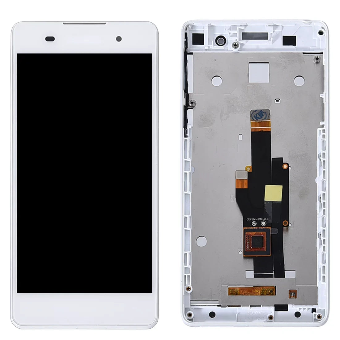 Cellphone Repair Parts OEM LCD Screen for Sony Xperia E5 F3311 F3313 Digitizer Full Assembly with Frame
