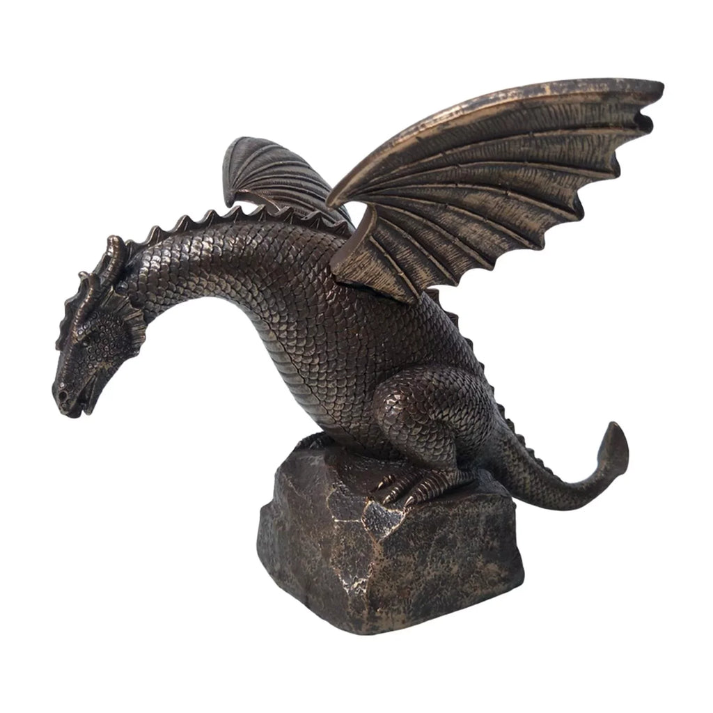 Creative fountain Dragon Statue Decorative Outdoor Sculpture, Dragon Shape Waterscape Decoration Garden Decor Sculpture