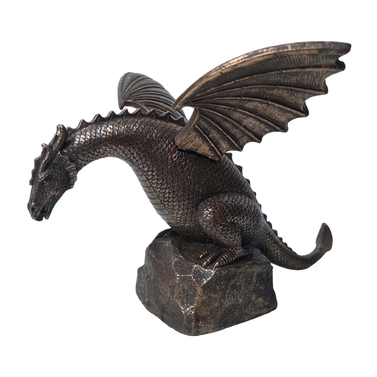 Creative fountain Dragon Statue Decorative Outdoor Sculpture, Dragon Shape Waterscape Decoration Garden Decor Sculpture